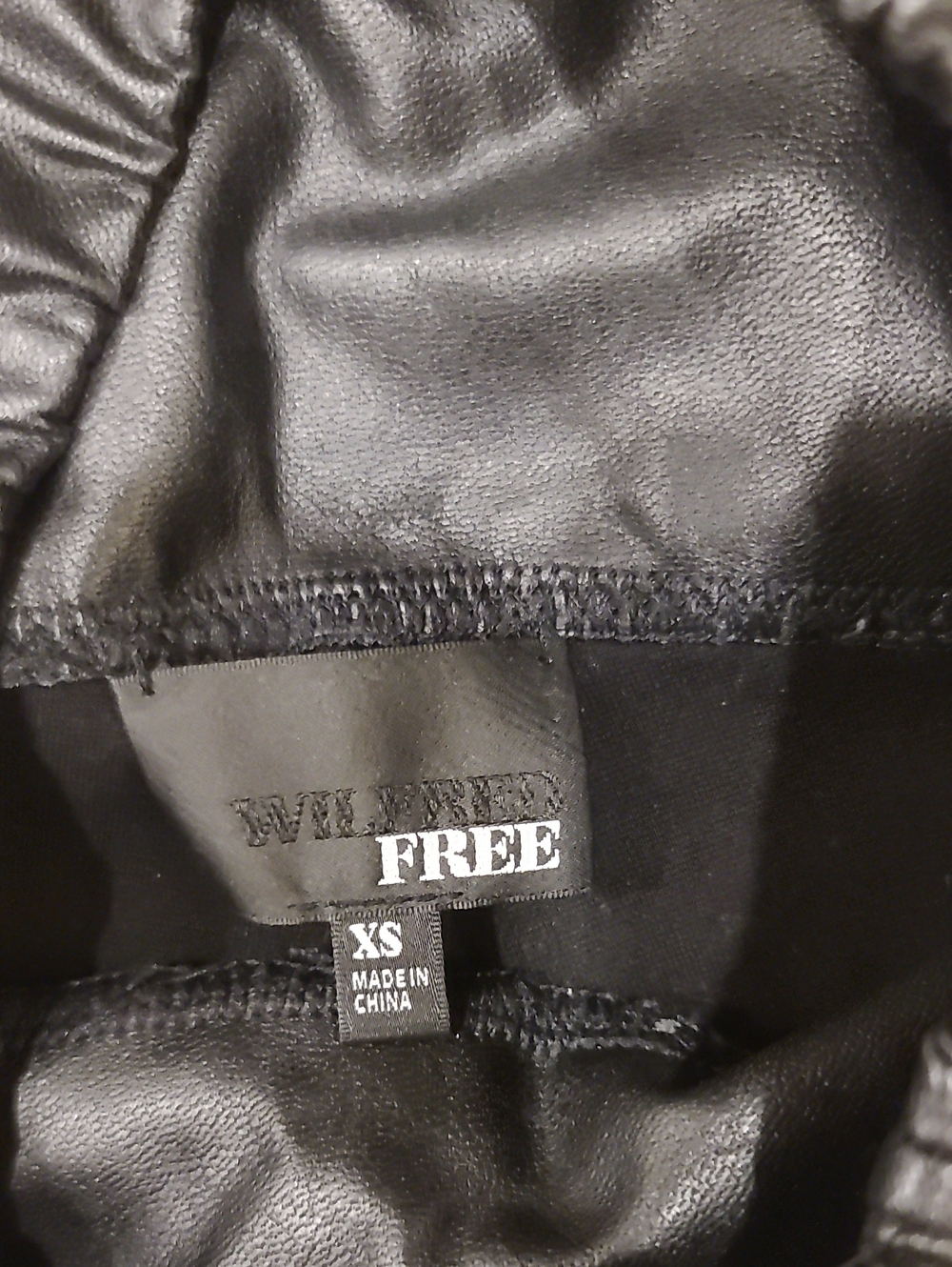 Wilfred Free leather panelled leggings sz XS - Picture 5 of 5